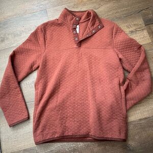 Rust orange Sonoma men’s pullover